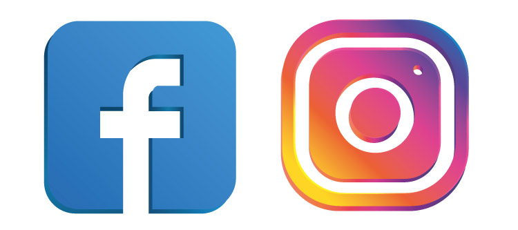 Spoiler Digital: logos Facebook e Instagram